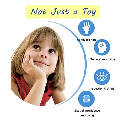 SONEER 12 Pack Party Bag Fillers,Twist Puzzle Toys,24 Blocks,Random Color — view 4