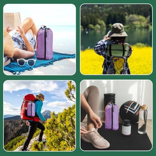HLIWS Ultra-Light Net Bags Drawstring,Ideal for Camping and Hiking — view 6