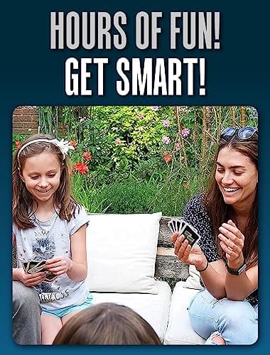 Smart Cards Countries, Gift, Stocking Filler, Travel Game, 7 games in 1, Pairs, Snap, Trumps, Rummy, Memory Quiz, Learn Facts, Age 5+, 1-8 Players — view 3