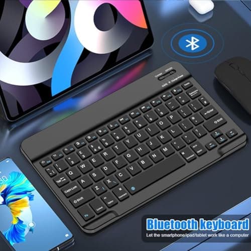 NOOX Bluetooth Keyboard for iPad, Galaxy Tablets, SmartPhones — view 5