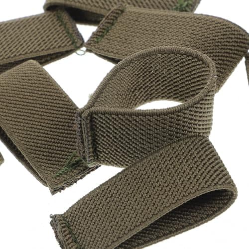 Hemobllo 8 Pack Elastic Belt Keepers for Vest and Helmet Straps — view 6