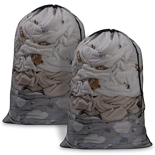 Meowoo 2Pcs Laundry Bags with Drawstring,70×90cm