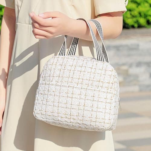 Binoster Small Cooler Bag for Women Girls Small Cooler Bag for Work School Picnic Travel Beach — view 6