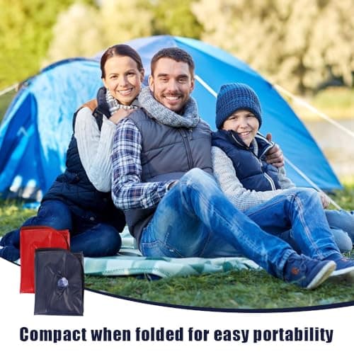 2 Pack Beach Pillow, 47 x 30 cm Inflatable Pillow for Camping — view 5