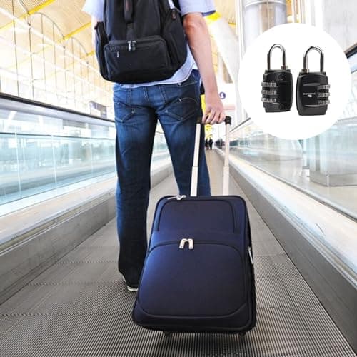 Travel Padlocks with Combination Locks for Luggage and suitcases — view 3