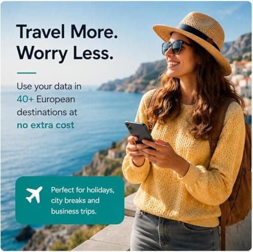 O2 Unlimited Data SIM Card UK – Includes 30GB EU Roaming – Preloaded Data-Only SIM for Phones, Mobile WiFi & 4G/5G Routers — view 4