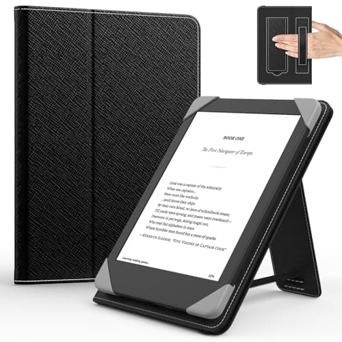 MoKo Universal Case for 6 inch kindle eReaders and Tablets, Black