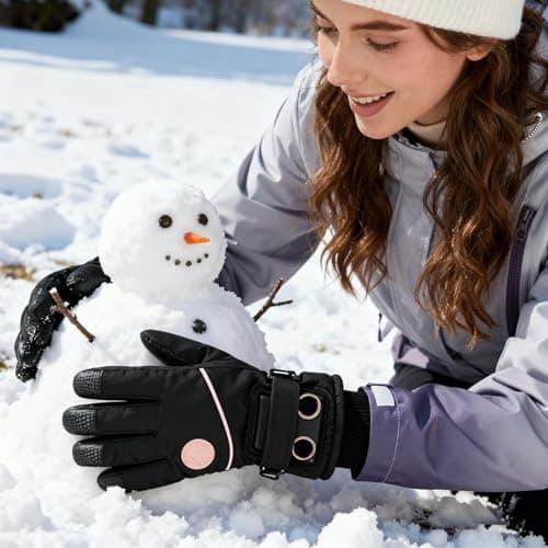Genérico Electric Thermal Mitts – Finger Adjustment, Optimum Comfort Thanks to Battery , Durable Travel Accessory, Durable Winter Clothes for the — view 3
