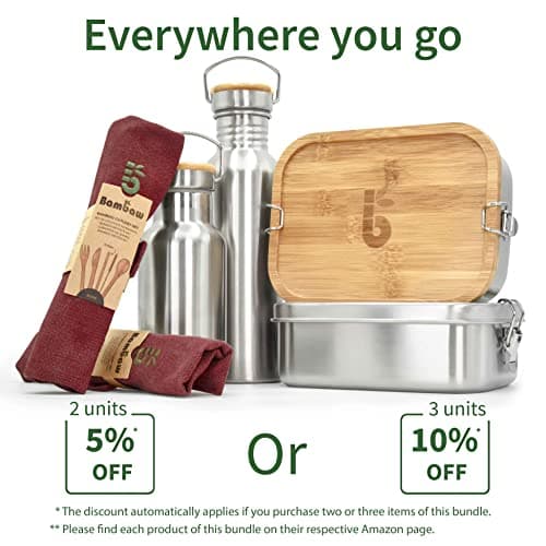 Bambaw Bambaw | Bamboo cutlery set | Ocean — view 6