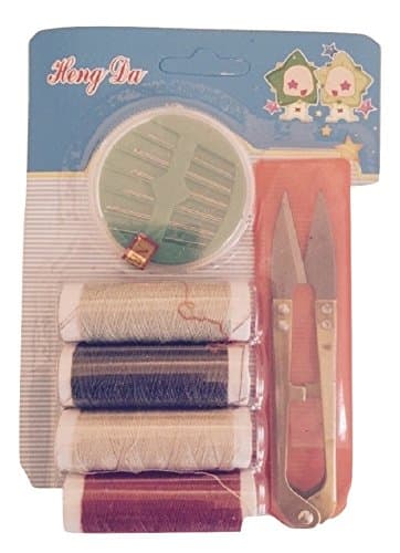 Travel Sewing Kit Cotton Thread Trimmer Pack Stitching Accessories Needles New