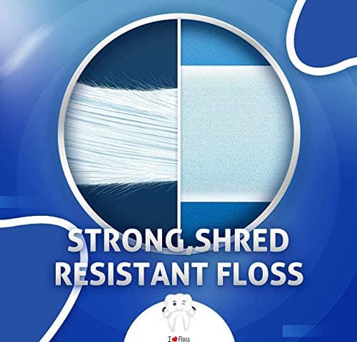 Premium Vegan Mint Dental Floss 50m Extra Strong Shred Resistant — view 3