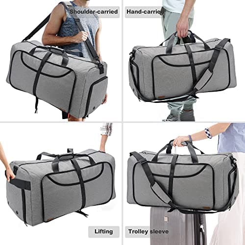 VS VOGSHOW 100L Travel Duffle Bag with Shoe Compartment — view 6