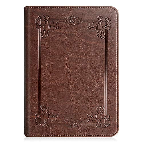 FINTIE Folio Case for 6" Kindle Paperwhite 10th Gen 2018, Vintage Brown — view 5