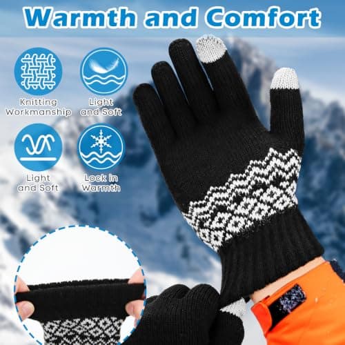 Yotako USB Heated Gloves for Men Women, Double-Sided Heating Hand Warmers — view 4