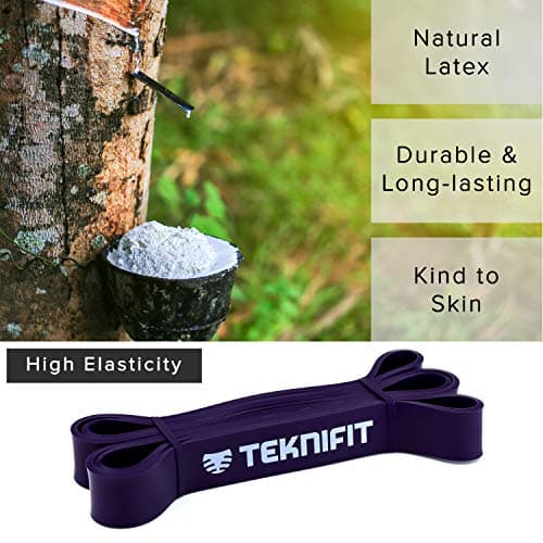 Teknifit Resistance Band - Single Pull Up Power Band - Full Body Workout and Home Fitness Solution — view 4