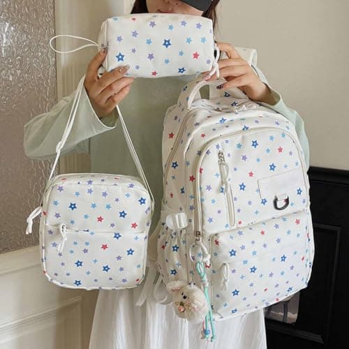 Travel Backpack 3-Piece Set Spacious Outdoor Student Daypack — view 2