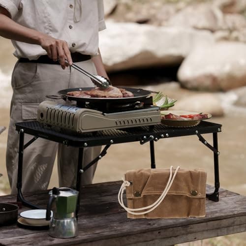 Portable Seasoning Container Set with Canvas Travel Bag for Camping — view 6