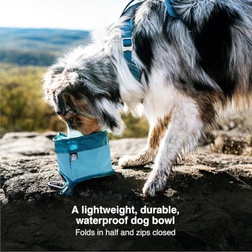 Kurgo Zippy Bowl, 48oz, Coastal Blue — view 3