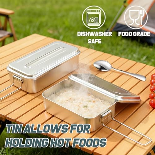 Camping Mess Tin, 8 Pcs Camping Mess Tins for Camping — view 6
