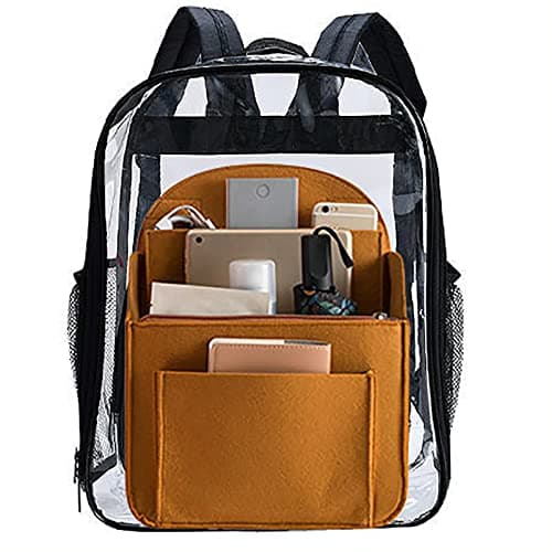 OYUEGE Felt Backpack Organiser Mini Backpack Organizer Insert Small Bag Divider for Rucksack Purse Lightweight Nylon Shoulder Bag Organizer Insert Color-E S — view 4