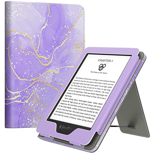 MoKo Case for 6" Kindle (11th Generation,2024/2022), Gilt Lavender