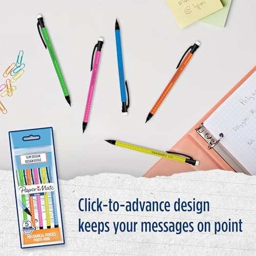 Paper Mate & Sharpie Pens Set | Stationery Supplies | Ballpoint PensHighlightersMechanical Pencils & Correction Tape | Perfect for School & Office | 26 Count — view 6