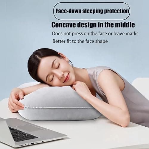 Inflatable Travel Pillows 3Pcs Camping Air Cushion for Neck Lumbar Support — view 6