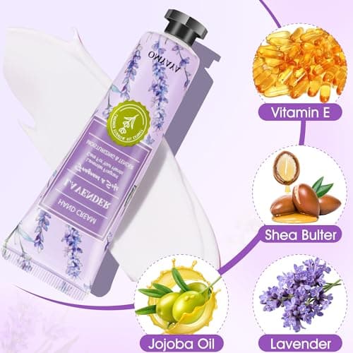 Gifts for Women Skincare set 12 Pcs,Fragrance Mist,Body Cream,Shower Gel,Hand Cream,Lip Balm,Eye Mask,Soap,Hair Tie,Vegan and Cruelty-Free,Travel Friendly Hydration Kit — view 6