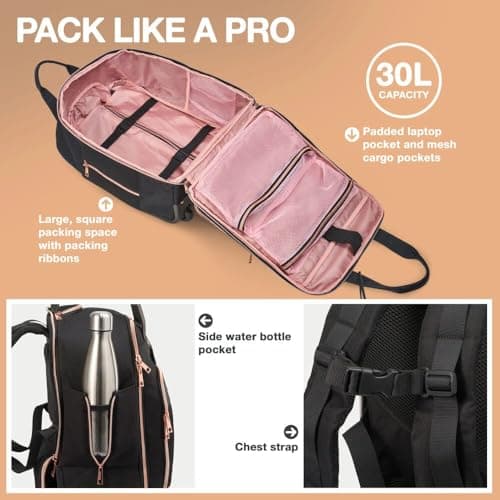 Cabin Max EasyJet Cabin Bag 45x36x20 Trolley Backpack Hand Luggage, 30L — view 6