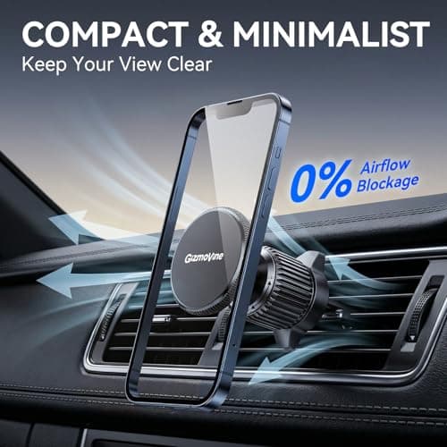 GizmoVine MagSafe Car Mount, Magnetic Car Phone Holder for iPhone 12-17 — view 5