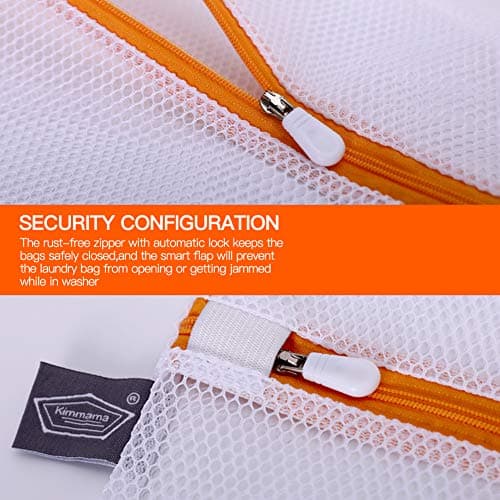 Kimmama Mesh Laundry Bags for Washing Machine, Washing Bags for Delicates — view 5