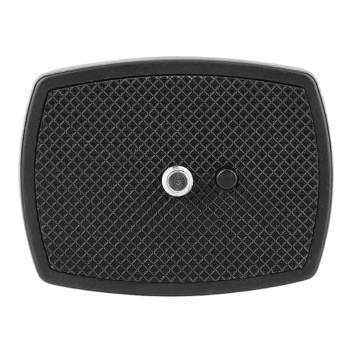 ABS Plastic Quick Release Plate Mount Board Portable Lightweight for Yunteng VCT668 ST666 690 Camera Mount Plate Black 35x35mm (Applicable to Yunteng Allegro (35 * 35mm)) — view 6