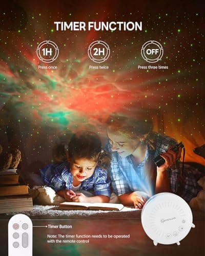 MYSTILUCK Galaxy Star Projector Night Light, Multiple Light Modes - Mini — view 4