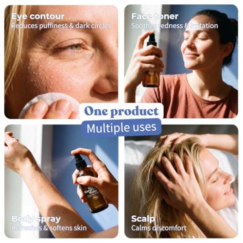 BIONOBLE Organic Cornflower Water - Puffiness, Dark Circles, Face - 100ml — view 3
