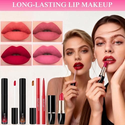 All-in-One Makeup Kit for Women, Complete Makeup Gift Set for Teen Girls, Essential Makeup Bundle with Eyeshadow Palette, Mascara, Contour, Lipstick, Cosmetic Brushes & Travel Bag — view 5