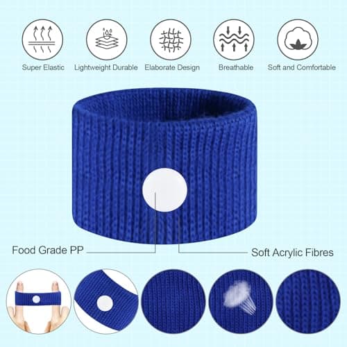 Motion Sickness Bands for Kids, Travel Sickness Relief Wristbands, Anti-Nausea Wristbands for Morning Sickness… — view 3
