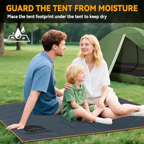Waterproof TentFootprint Groundsheet,Ultralight Heavy-Duty Tarp for Camping — view 6