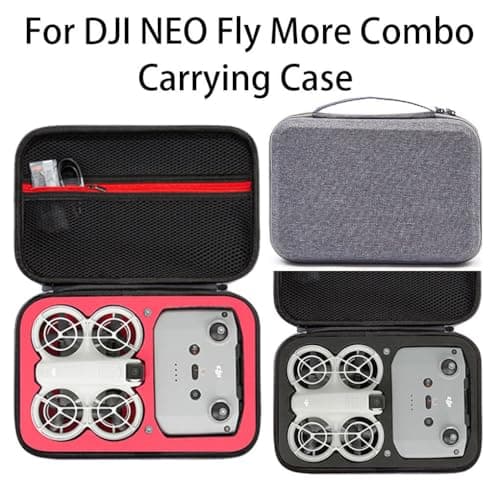 WUUISDNX Sturdy Hard Shell Waterproof Accessory Storage Box For Safe And Secure Packing Waterproof Accessory Bag OxfordCloth, Black inner liner — view 3