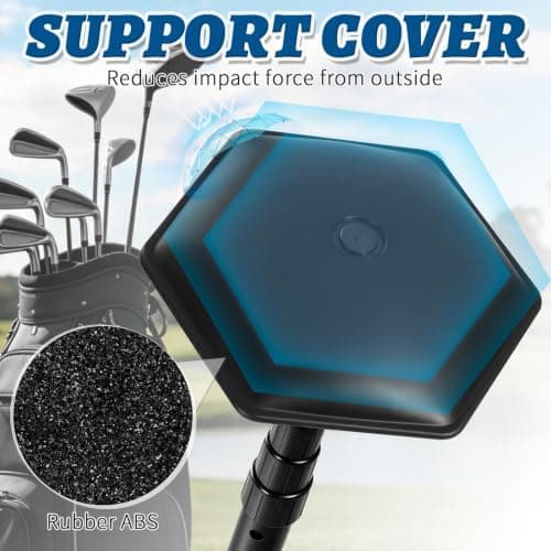 Adjustable Golf Travel Bag Support Rod, Golf Club Stiff Arm Protector — view 5