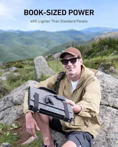 Anker SOLIX C300 DC, 288Wh 300W DC Power Bank Station with 60W Solar Panel — view 6