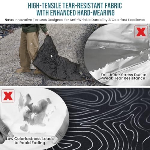 TAILI Vacuum Storage Bags Outdoor 3 Pack, Jumbo 100 x 74 CM, Tear-Proof — view 6