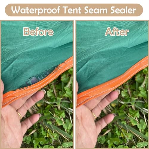 WAN2TLK 120ml Tent Seam Sealer, Repair Damaged/Seam Sealer Tent Fabric, Restore the Waterproof Barrier, for Camping/Hiking/Outdoor Gear - Clear — view 2