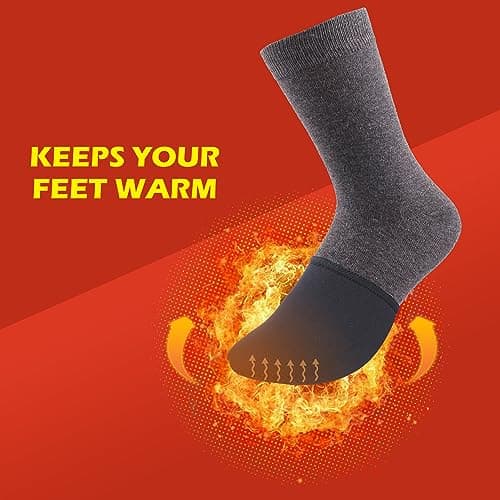 2 Pairs 3mm Neoprene Toe Warmers, L Size Toe Covers Toe Warmer Booties — view 3