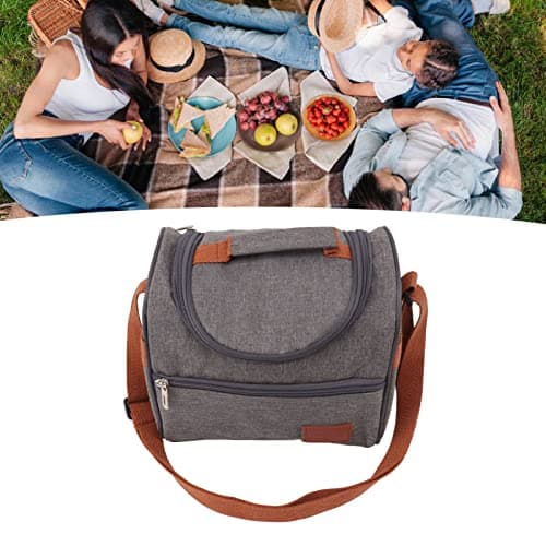 Xiuganpo Insulated Lunch Bag 15L Leakproof Cooler Tote with Adjustable — view 2