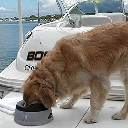 Road Refresher Prestige Non Spill Pet Water Bowl, Grey, Large , Pack of 1 — view 3