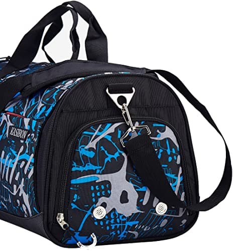 Gym Bag with Shoes Compartment and Wet Pocket, Duffle Bag for Sports Travel — view 6