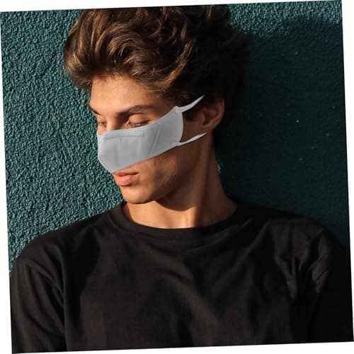 SECFOU Nose Mask for Cold Weather Reusable Nasal Warmer Nasal Airflow Non-woven Winter Nose Guard for Outdoor Activities Travel — view 5