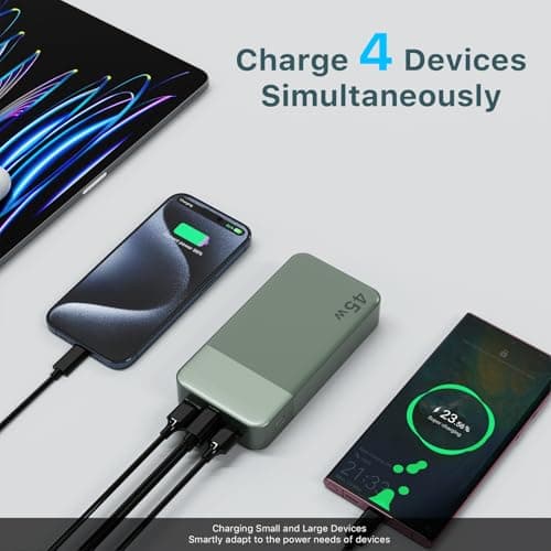 NOBIS Power Bank Fast Charging 45W 20000mAh Portable Charger — view 4
