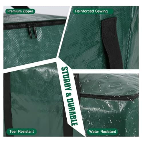 ZFWDSY Moving Bags 93 L,4-Pack Storage Bags Moving Boxes Alternatives — view 3
