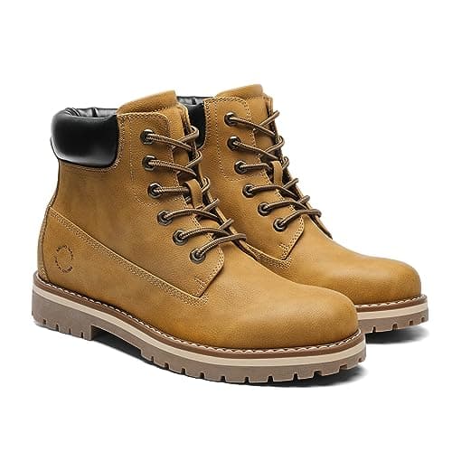 Bruno Marc Mens Snow Boots Ankle Hiking,Size 7,Yellow,SBSB226M-E — view 5